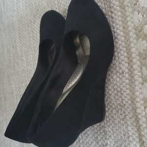 Dexflex Comfort Black Wedges